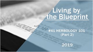 2019 Medical Missionary Training Class 41: Herbology 101 (Part 2)